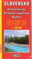 Mapa autokempingov, termálnych kúpalísk a kúpeľov SR 1:500 000 - cena, porovnanie