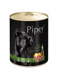 Piper Dog Konzerva Game a Tekvica 800g