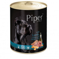 Piper Dog Konzerva Jahňa Mrkva a hneda ryža 800g - cena, porovnanie