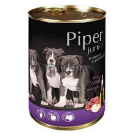 Piper Dog Konzerva Junior Teľacie a jablko 400g