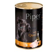 Piper Dog Konzerva prepelica 400g - cena, porovnanie