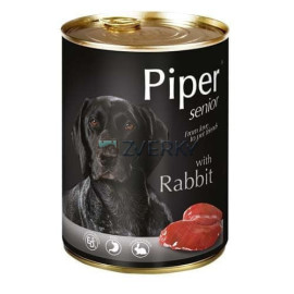 Piper Dog Konzerva Senior králik 400g