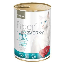 Piper Cat Konzerva Sterilised Tuniak 400g