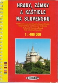 Hrady, zámky a kaštiele na Slovensku 1:400 000