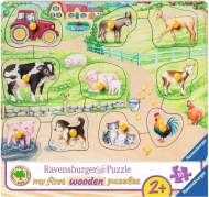 Ravensburger Puzzle Ráno na farme 10 dielov - cena, porovnanie