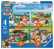 Ravensburger Puzzle 69361 Tlapková Patrola 4v1 - cena, porovnanie