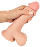 Nature Skin Dildo with Movable Skin 19,9cm - cena, porovnanie