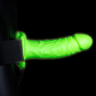 Ouch! Glow in the Dark Realistic 7" Strap-on - cena, porovnanie