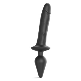 Strap-On-Me Realistic Switch Plug-in 2in1 Dildo & Butt Plug XXL