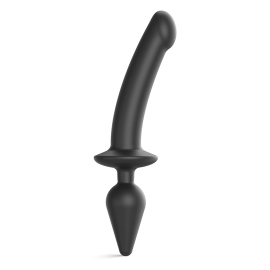 Strap-On-Me Semi-Realistic Switch Plug-in 2in1 Dildo & Butt Plug XXL