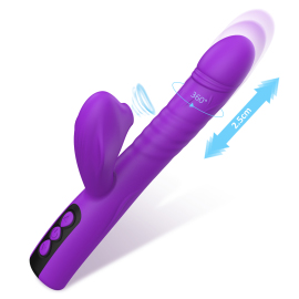 Paloqueth Thrusting & Suction Dual Vibrator