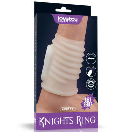 Lovetoy Vibrating Spiral Knights Ring