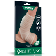 Lovetoy Vibrating Wave Knights Ring with Scrotum Sleeve - cena, porovnanie