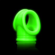 Ouch! Glow in the Dark Cock Ring & Ball Strap 789 - cena, porovnanie