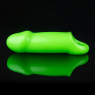 Ouch! Glow in the Dark Smooth Thick Stretchy Penis Sleeve - cena, porovnanie