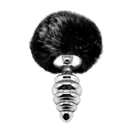 Alive Metal Anal Fluffly Twist Plug M