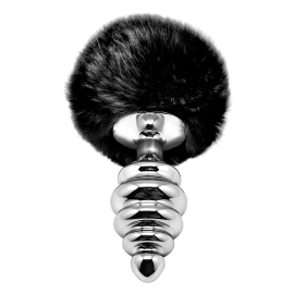 Alive Metal Anal Fluffly Twist Plug L