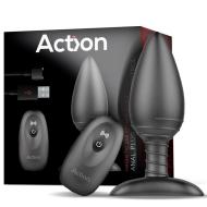 Action Asher Butt Plug with Remote Control - cena, porovnanie