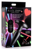 Booty Sparks Laser Heart Small Anal Plug - cena, porovnanie