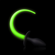 Ouch! Glow in the Dark Puppy Tail Plug - cena, porovnanie