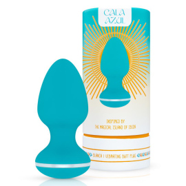 Cala Azul Blanca Vibrating Anal Plug