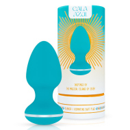 Cala Azul Blanca Vibrating Anal Plug - cena, porovnanie