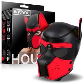 Intoyou BDSM Line Hound Dog Hood with Removable Muzzle