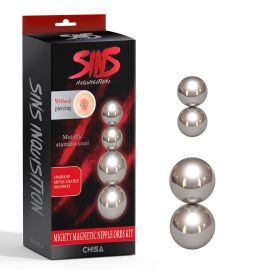 Chisa Sins Inquisition Mighty Magnetic Nipple Orbs Kit