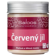 Saloos 100% Red Clay Face and Body Mask 140g - cena, porovnanie