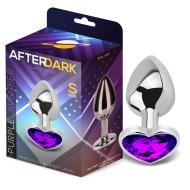 Afterdark Heart Shaped Butt Plug S - cena, porovnanie