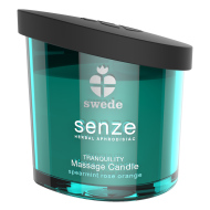 Swede Senze Massage Candle Tranquility Spearmint Rose Orange 150ml - cena, porovnanie