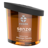 Swede Senze Massage Candle Seduction Clove Orange Lavender 150ml - cena, porovnanie