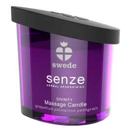 Swede Senze Massage Candle Divinity Grapefruit Palmarosa Petitgrain 150ml