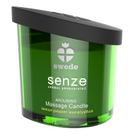 Swede Senze Massage Candle Arousing Lemon Pepper Eucalyptus 150ml - cena, porovnanie