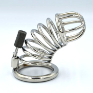 Mister B Steel Snake Chastity Cage - cena, porovnanie