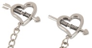 Bad Kitty Heart Shaped Nipple Clamps - cena, porovnanie