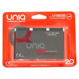Uni-Q Free Condoms No Latex 3ks