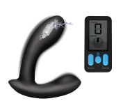Zeus Electrosex E-Stim Pro Silicone Prostate Vibe with Remote - cena, porovnanie