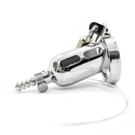 Black Label The Tap Stainless Steel Chastity Cage