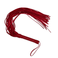 Alive Fantasy Long Leather Flogger Red - cena, porovnanie