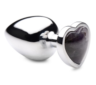 Booty Sparks Gemstones Amethyst Heart Anal Plug Large - cena, porovnanie