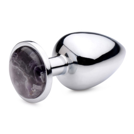 Booty Sparks Gemstones Amethyst Gem Anal Plug Large