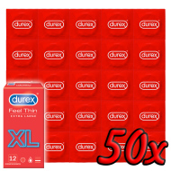 Durex Feel Thin XL 50ks - cena, porovnanie