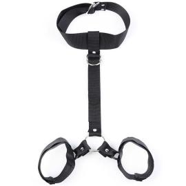 Ohmama Fetish Collar With Wrist Restraints