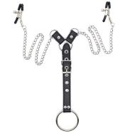 Ohmama Fetish Nipple Clamps Cock Ring Set - cena, porovnanie