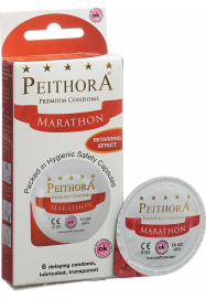 Peithora Marathon Delaying Condoms 6ks