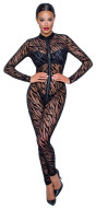 Noir Handmade Jumpsuit Delicate Tiger Design 2730561 - cena, porovnanie