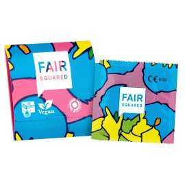 Fair Squared Ultimate Thin Fair Trade Vegan Condoms 1ks