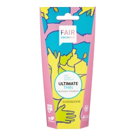 Fair Squared Ultimate Thin Fair Trade Vegan Condoms 10ks