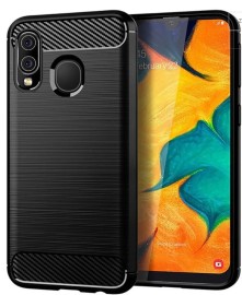 Defender Karbónové puzdro Samsung Galaxy A40, A405